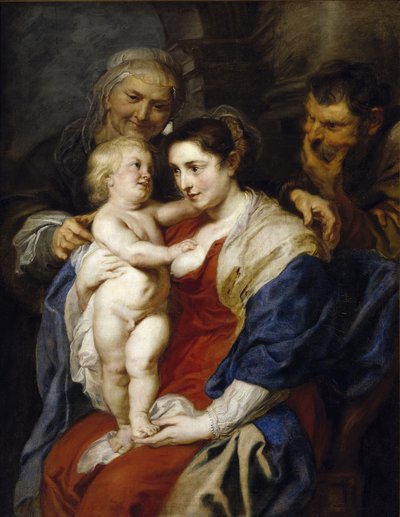 La Sacra Famiglia con Sant