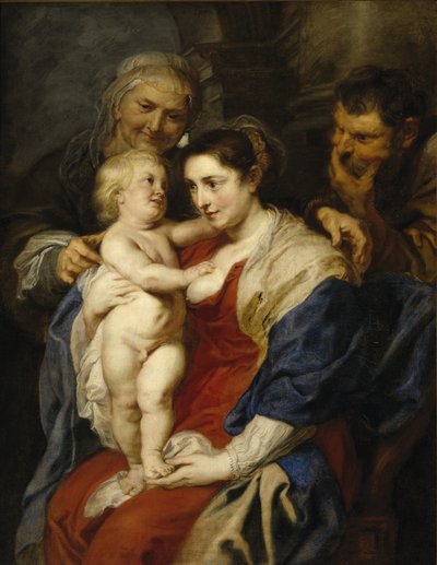 La Sacra Famiglia con Sant