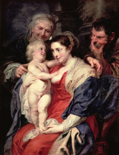 La Sacra Famiglia con Sant