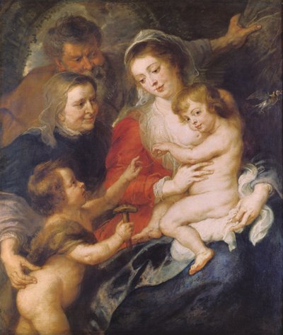 La Sacra Famiglia con Sant