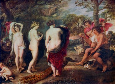 Il giudizio di Paride da Peter Paul Rubens