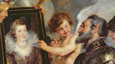 Il ciclo dei Medici: Enrico IV riceve il ritratto di Maria de
