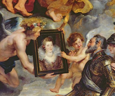 Il Ciclo dei Medici: Enrico IV (1553-1610) riceve il ritratto di Maria de
