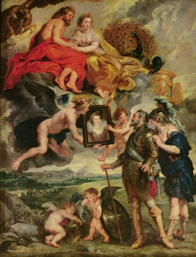 Il ciclo dei Medici: Enrico IV riceve il ritratto di Maria de