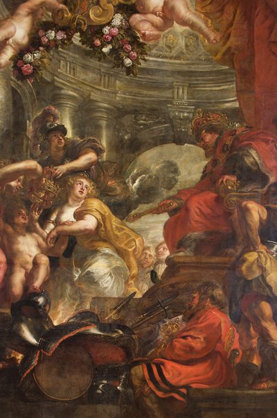 Il soffitto di Rubens, Banqueting House, Whitehall, c.1629-34 da Peter Paul Rubens