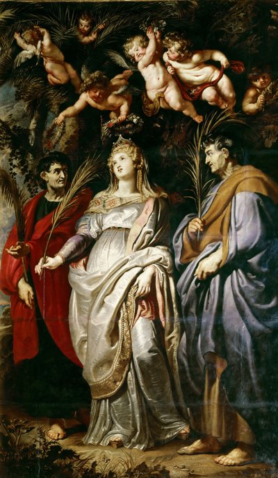 I santi Domitilla, Nereo e Achilleo, 1608 da Peter Paul Rubens