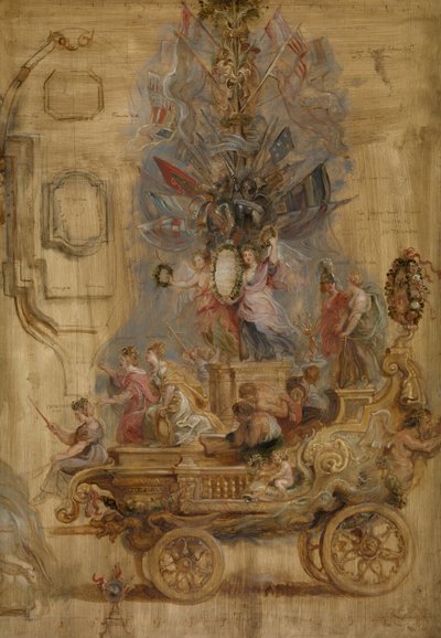 Il carro trionfale di Kallo da Peter Paul Rubens