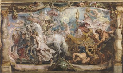 Il trionfo della Chiesa, ca 1625 da Peter Paul Rubens