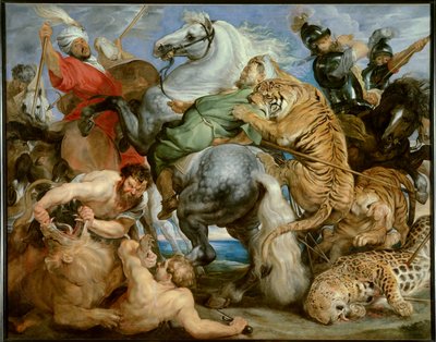 La caccia alla tigre da Peter Paul Rubens