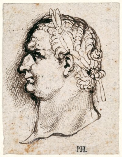 Tito, da dieci disegni di otto dei primi dodici Cesari, dopo le medaglie di Giovanni da Cavino da Peter Paul Rubens