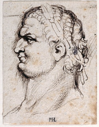Tito, da dieci disegni di otto dei primi dodici Cesari, dopo le medaglie di Giovanni da Cavino da Peter Paul Rubens