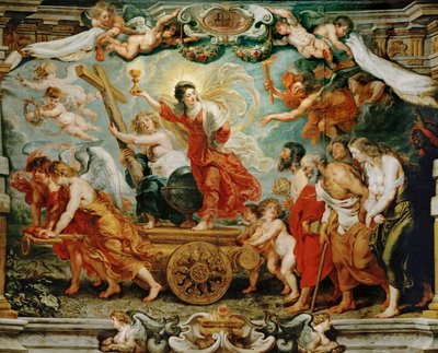 Il trionfo della fede da Peter Paul Rubens
