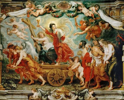 Trionfo della Fede. Allegoria della vittoria della fede cattolica sulla Riforma da Peter Paul Rubens