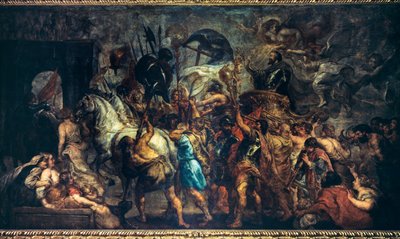 Ingresso trionfale di Enrico IV a Parigi (22 marzo) da Peter Paul Rubens