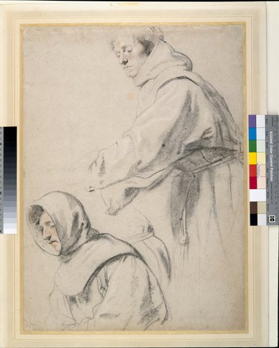 Due frati francescani da Peter Paul Rubens