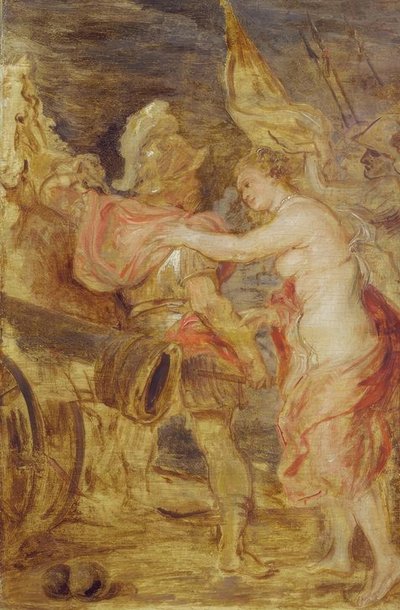 Venere accompagna Marte in guerra da Peter Paul Rubens