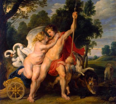 Venere e Adone da Peter Paul Rubens