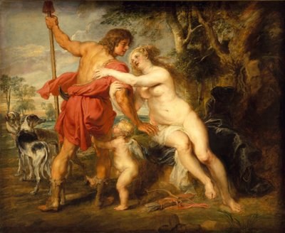 Venere e Adone da Peter Paul Rubens