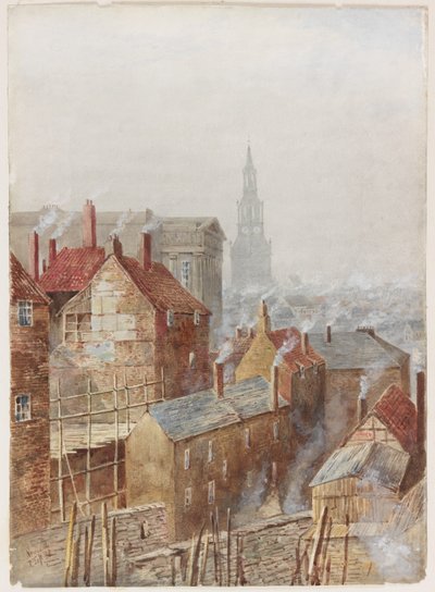 Newcastle upon Tyne dal ponte di alto livello da Peter Petersen Toft