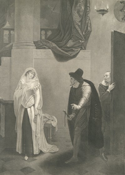 Casa di Shylock - Shylock, Jessica e Launcelot Shakespeare da Peter Simon