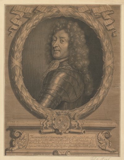 Frederick Schomburg, 1° Duca di Schonberg, 1° Conte di Mertola da Peter Vanderbank