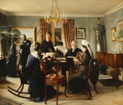 Tè del pomeriggio da Peter Vilhelm Ilsted