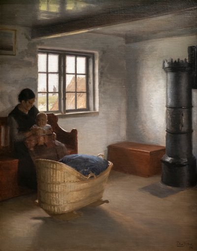 Madre e figlio da Peter Vilhelm Ilsted