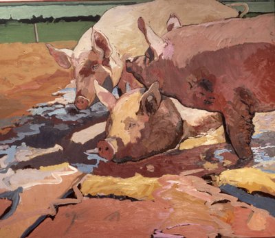Maiali alla luce del sole e del fango da Peter Wilson