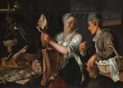 Scena di Cucina, 1620s da Peter Wtewael