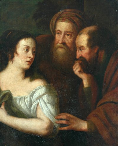 Susanna e i vecchioni da Peter after Lely