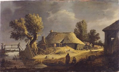 Paesaggio con una Fattoria da Peter de Bloot