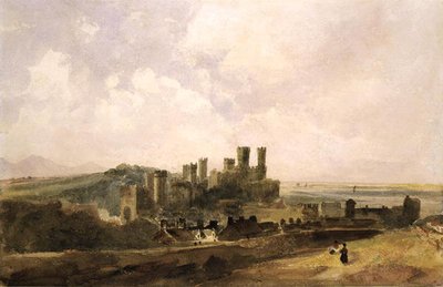 Castello di Caernarvon da Peter de Wint