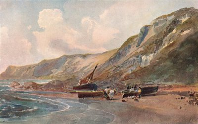 Scena costiera, c1819 da Peter de Wint