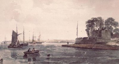 Castello di Cowes da Peter de Wint