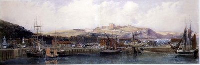 Dover dal traghetto da Peter de Wint