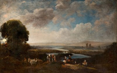 Paesaggio esteso, 1800-50 da Peter de Wint