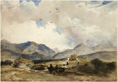 In Galles tra Bangor e Capel Curig da Peter de Wint