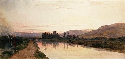 Abbazia di Neath, Glamorganshire, Sera da Peter de Wint