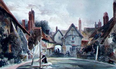 Ospedale di San Giovanni, Canterbury, Kent da Peter de Wint