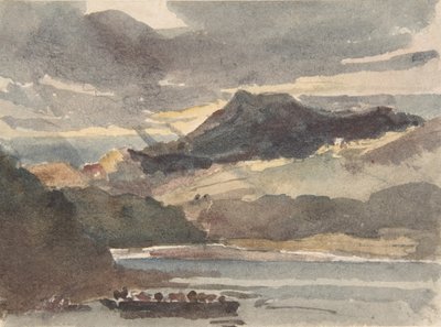Studio per Il Traghetto da Peter de Wint