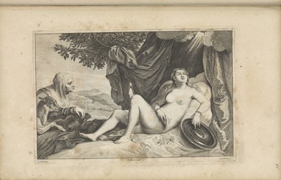Giove e Danae da Peter van Liesebetten