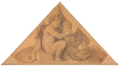 Eros mit dem Pfau da Peter von Cornelius
