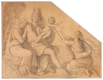 Hektors Abschied von Andromache da Peter von Cornelius