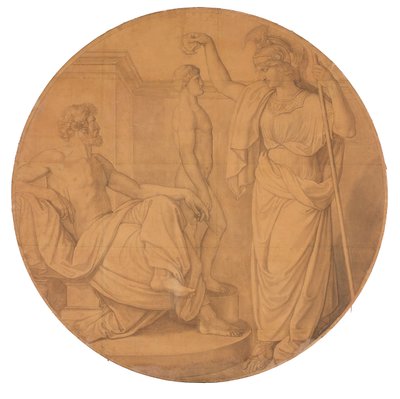 Prometheus der Menschenbildner da Peter von Cornelius