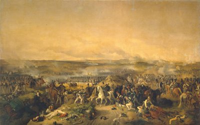 La battaglia di Borodino del 26 agosto 1812, 1843 da Peter von Hess