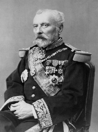 Ritratto di Hyacinthe Laurent Théophile Aube da Petit