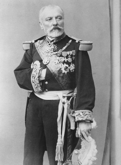 Ritratto di Hyacinthe Laurent Théophile Aube da Petit