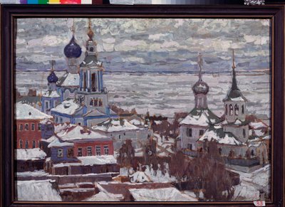 Rostov (Russia) in inverno da Petr Ivanovic Petrovichev