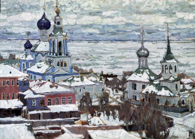 Rostov in inverno da Petr Ivanovic Petrovichev