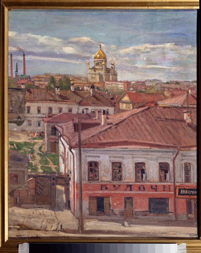 Veduta di Mosca da Petr Ivanovic Petrovichev